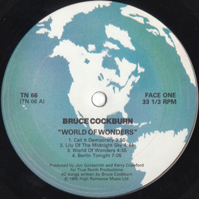 Bruce Cockburn ‎– World Of Wonders