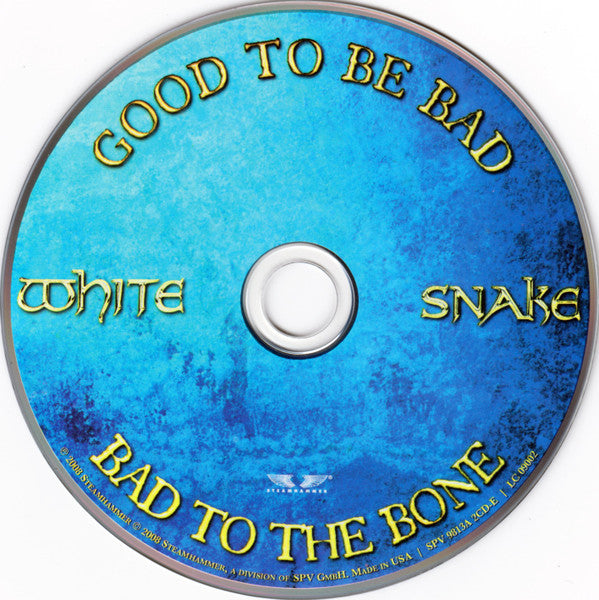 Whitesnake – Good To Be Bad (2XCD ALBUM) Limited Edition