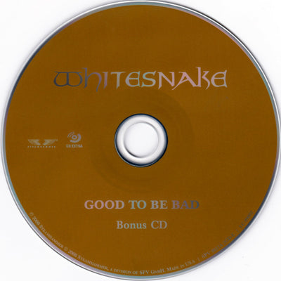 Whitesnake – Good To Be Bad (2XCD ALBUM) Limited Edition