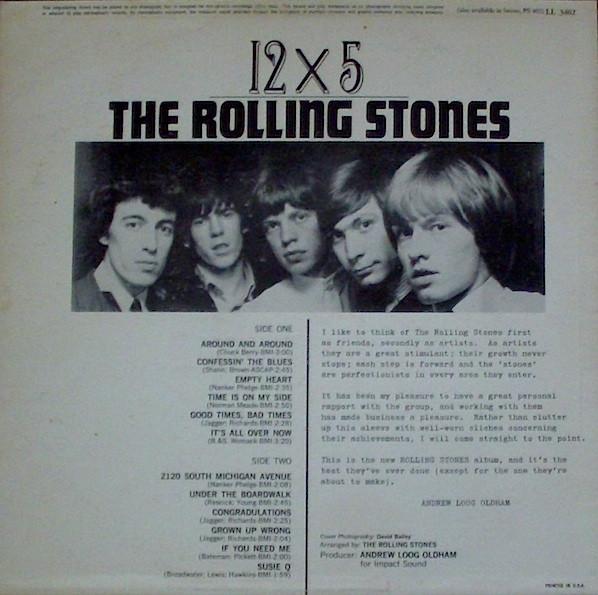 The Rolling Stones ‎– 12 X 5