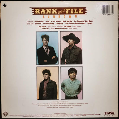 Rank And File – Sundown