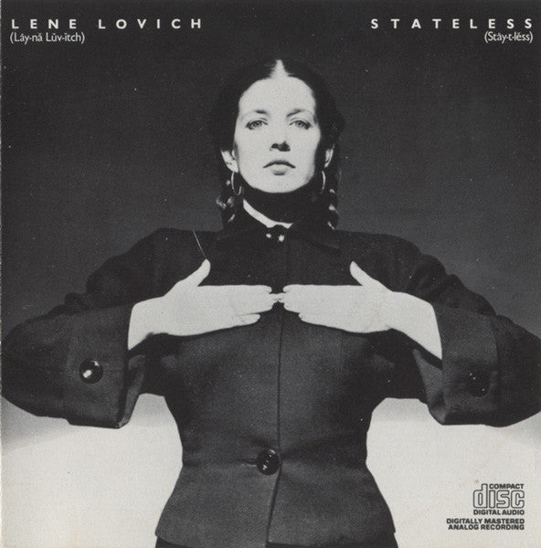 Lene Lovich – Stateless (CD ALBUM)