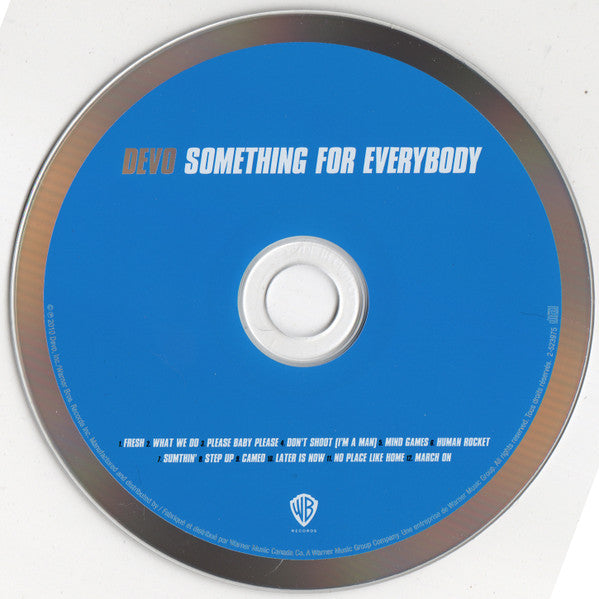 Devo – Something For Everybody (CD ALBUM)