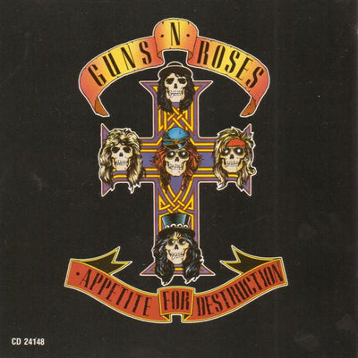 Guns N' Roses – Appetite For Destruction (CD ALBUM)