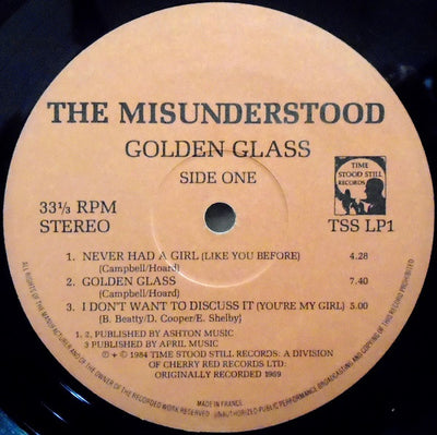 The Misunderstood – Golden Glass