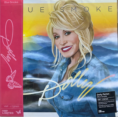 Dolly Parton – Blue Smoke (Limited Edition 2023 "Blue Smoke" Galaxy Vinyl With Bandana)