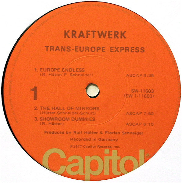 Kraftwerk – Trans-Europe Express (US Pressing)