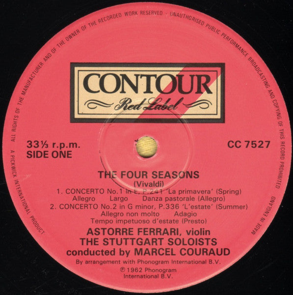 Vivaldi - Stuttgart Soloists • Couraud – The Four Seasons
