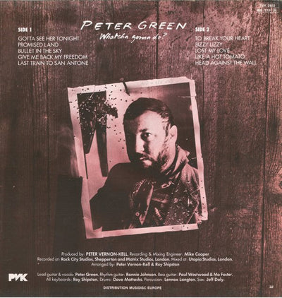 Peter Green – Whatcha Gonna Do? (France Pressing)