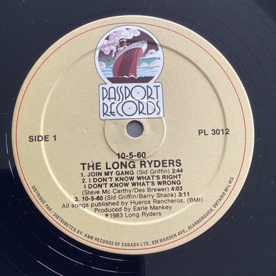 The Long Ryders – 10-5-60