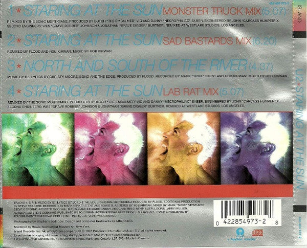 U2 – Staring At The Sun (Single CD Album)