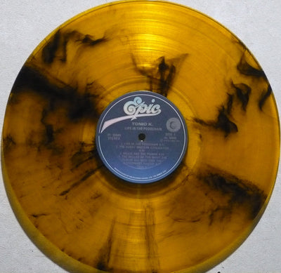 Tonio K. ‎– Life In The Foodchain (Yellow Black Marbled)