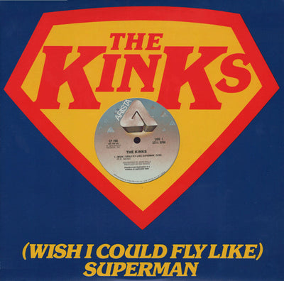 The Kinks – (Wish I Could Fly Like) Superman (12", 33 ⅓ RPM)