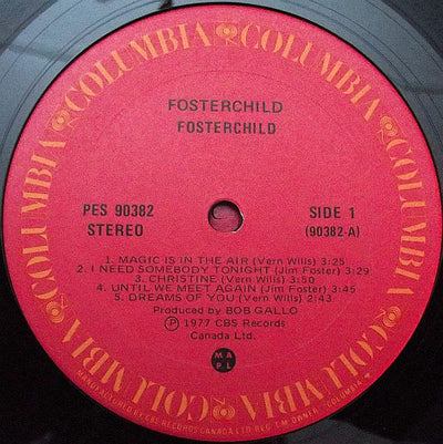 Fosterchild ‎– Fosterchild