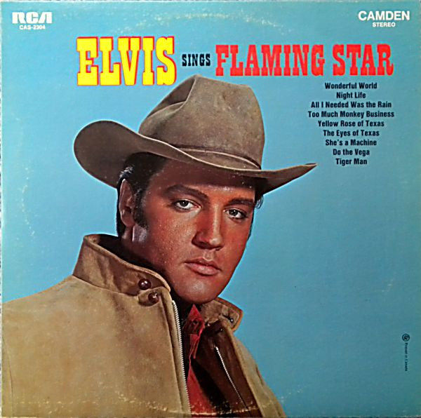 Elvis Presley ‎– Elvis Sings "Flaming Star"