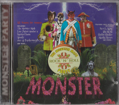Various – The Monster Mash Rock 'N' Roll Party (CD Album)