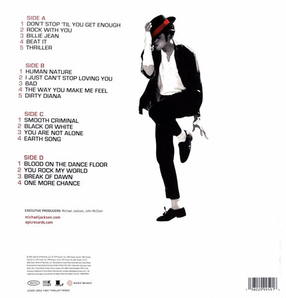 Michael Jackson – Number Ones (NEW PRESSING 2 x LP) – Redrum Records