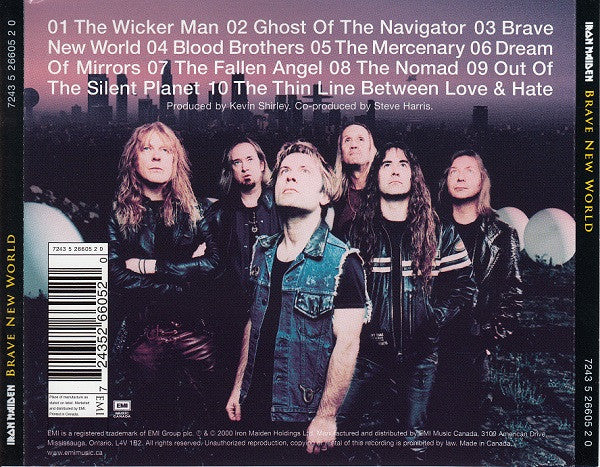Iron Maiden – Brave New World (CD ALBUM)