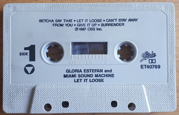 Gloria Estefan And Miami Sound Machine – Let It Loose (CASSETTE)