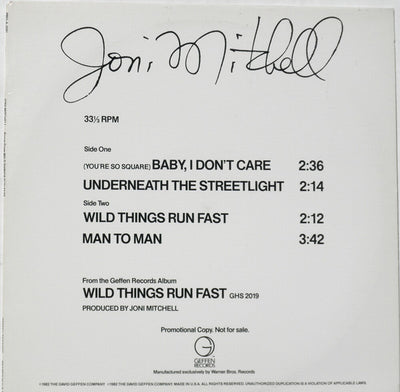 Joni Mitchell – Songs From Wild Things Run Fast (12" Single)