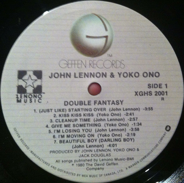 John Lennon and Yoko Ono - Double Fantasy (R Label)