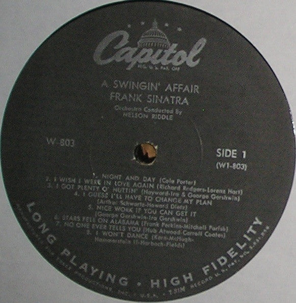 Frank Sinatra – A Swingin' Affair