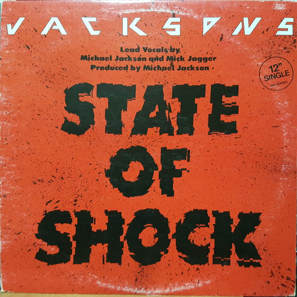 Jacksons  – State Of Shock (12", 33 ⅓ RPM, Single, Stereo)