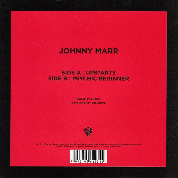 Johnny Marr – Upstarts (7" Single 45RPM)