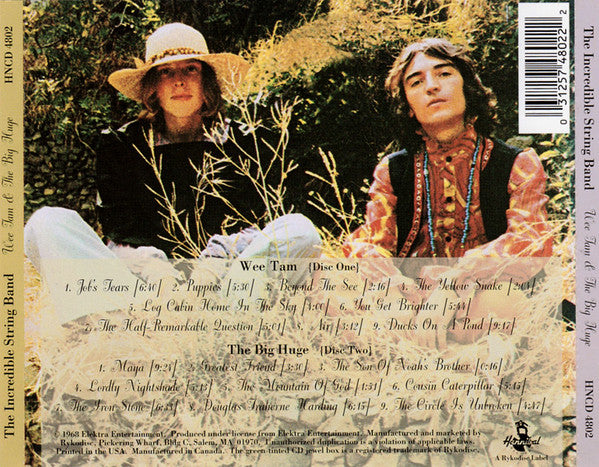 The Incredible String Band – Wee Tam & The Big Huge (2X CD ALBUM)