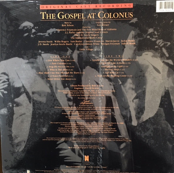 "The Gospel At Colonus" Original Cast ‎– The Gospel At Colonus