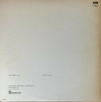 Keith Jarrett – The Köln Concert -2 Discs (JAPANESE PRESSING) NO obi