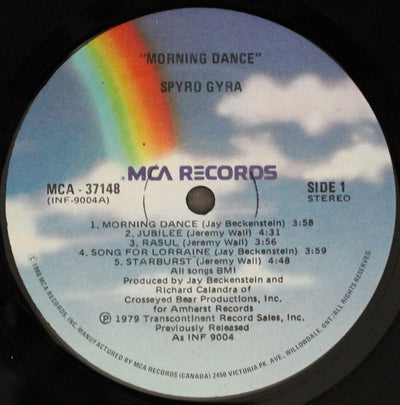 Spyro Gyra – Morning Dance (Canadian Reissue)