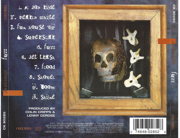 Junkhouse – Fuzz (CD Album)
