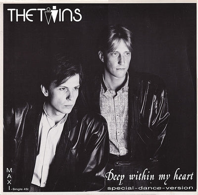 The Twins – Deep Within My Heart (Special-Dance-Version)(12", 45 RPM, Maxi-Single) Europe pressing