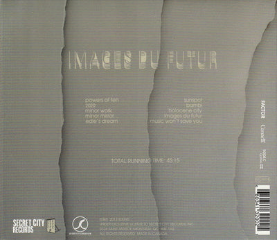 Suuns – Images Du Futur (CD ALBUM) Digipak