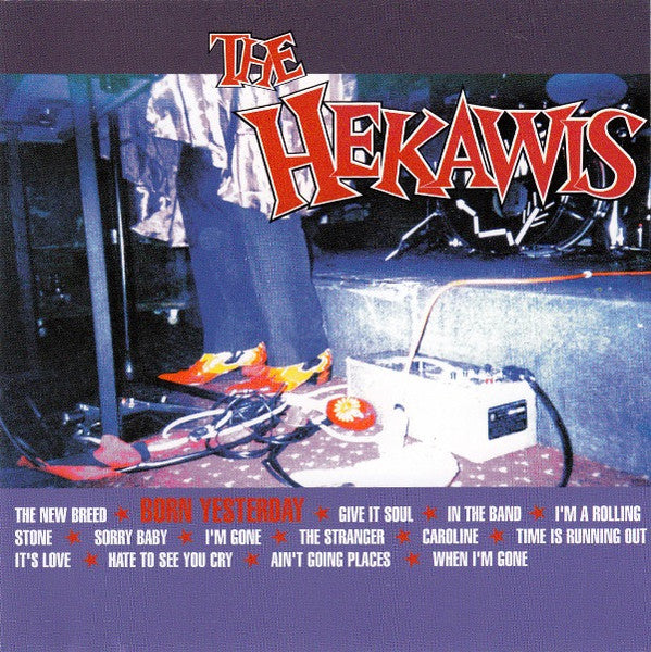 The Hekawis ‎– Born Yesterday (Australian Pressing) (Clear Vinyl)