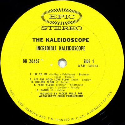 Kaleidoscope ‎– Incredible Kaleidoscope
