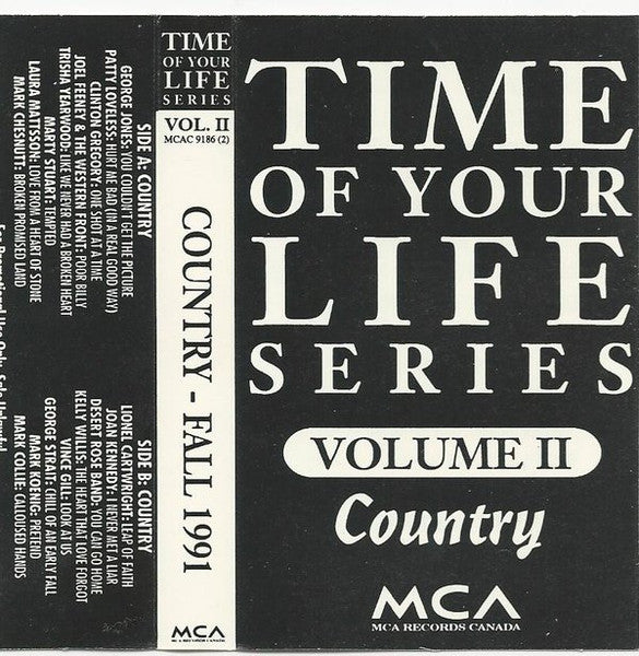 Various – Time Of Your Life Series Volume I - IV (4 Cassette Box Set)