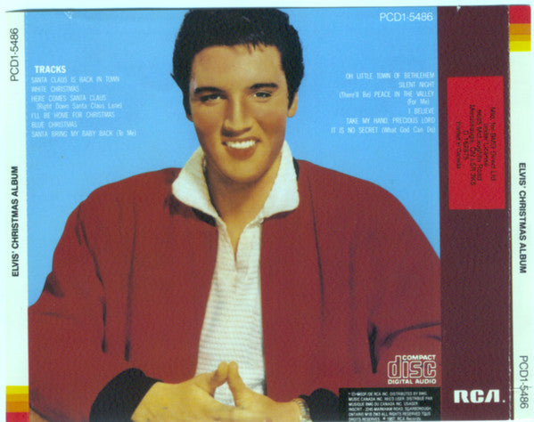 Elvis Presley – Elvis' Christmas Album (CD ALBUM)