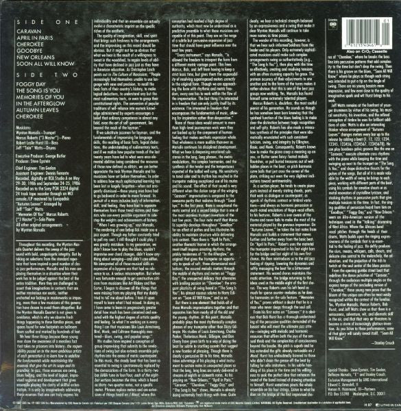 Wynton Marsalis – Marsalis Standard Time, Vol. 1
