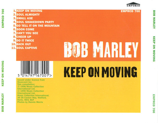 Bob Marley – Keep On Moving (CD Album)