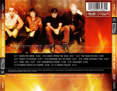 3 Doors Down – Away From The Sun (CD ALBUM)
