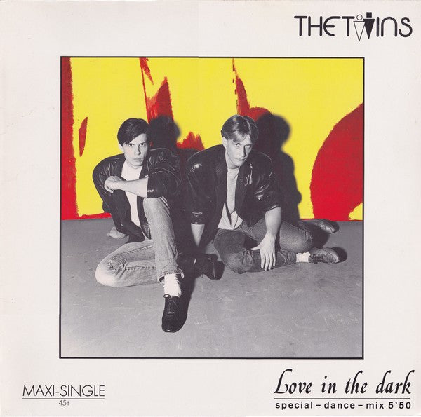 The Twins – Love In The Dark (Special-Dance-Mix) (12", 45 RPM, Maxi-Single) Europe pressing