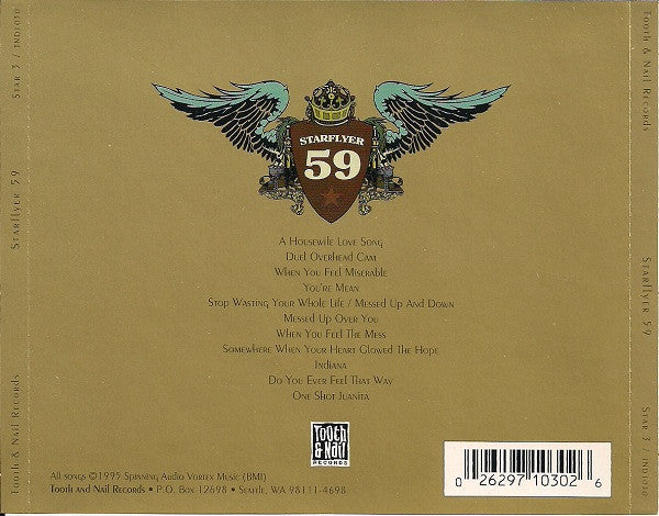 Starflyer 59 ‎– Starflyer 59 ( CD ALBUM)