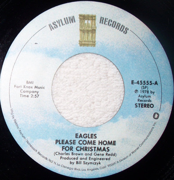 Eagles – Please Come Home For Christmas  (7", 45 RPM )