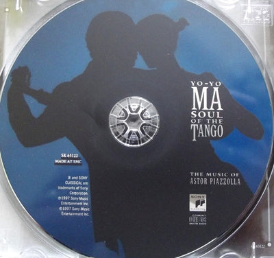 Yo-Yo Ma, Astor Piazzolla – Soul Of The Tango (The Music Of Astor Piazzolla) (CD Album)