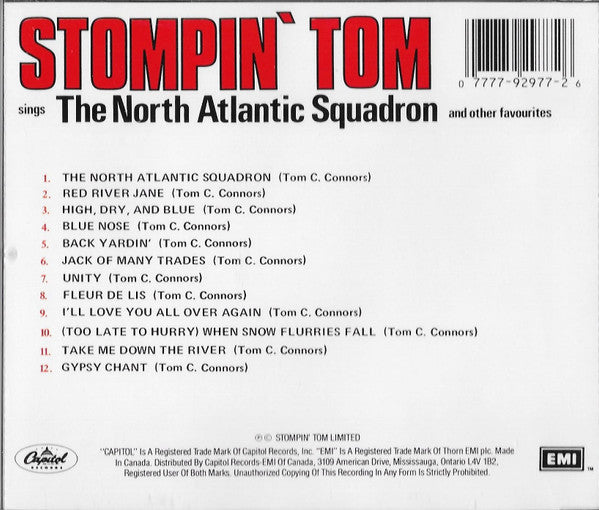 Stompin' Tom  – Stompin' Tom Sings The North Atlantic Squadron And Other Favourites (CD ALBUM)