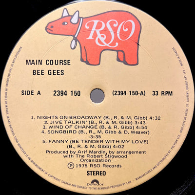 Bee Gees ‎– Main Course (Don Mills Pressing)