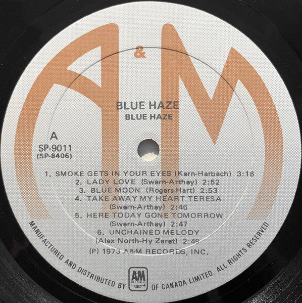 Blue Haze ‎– Blue Haze