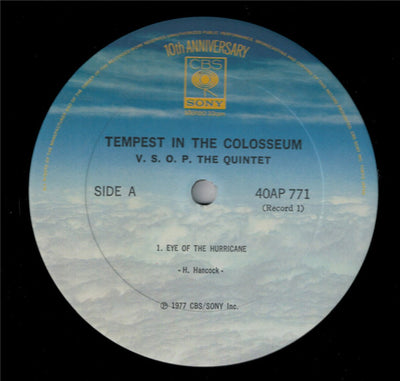 The V.S.O.P. Quintet – Tempest In The Colosseum (JAPANESE PRESSING) WITH obi -2 discs